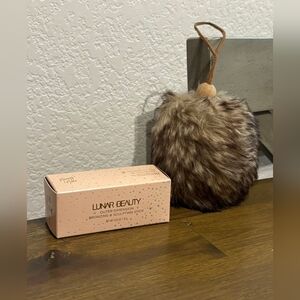 Small Fluffly Bag Charm And Lunar Beauty Outer Dimension Bronzing  Stick